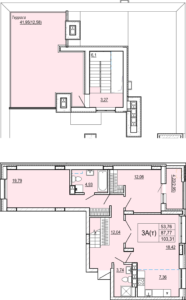 Планировка 3А(т)
